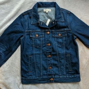 Madewell The Jean Jacket - Dark Wash